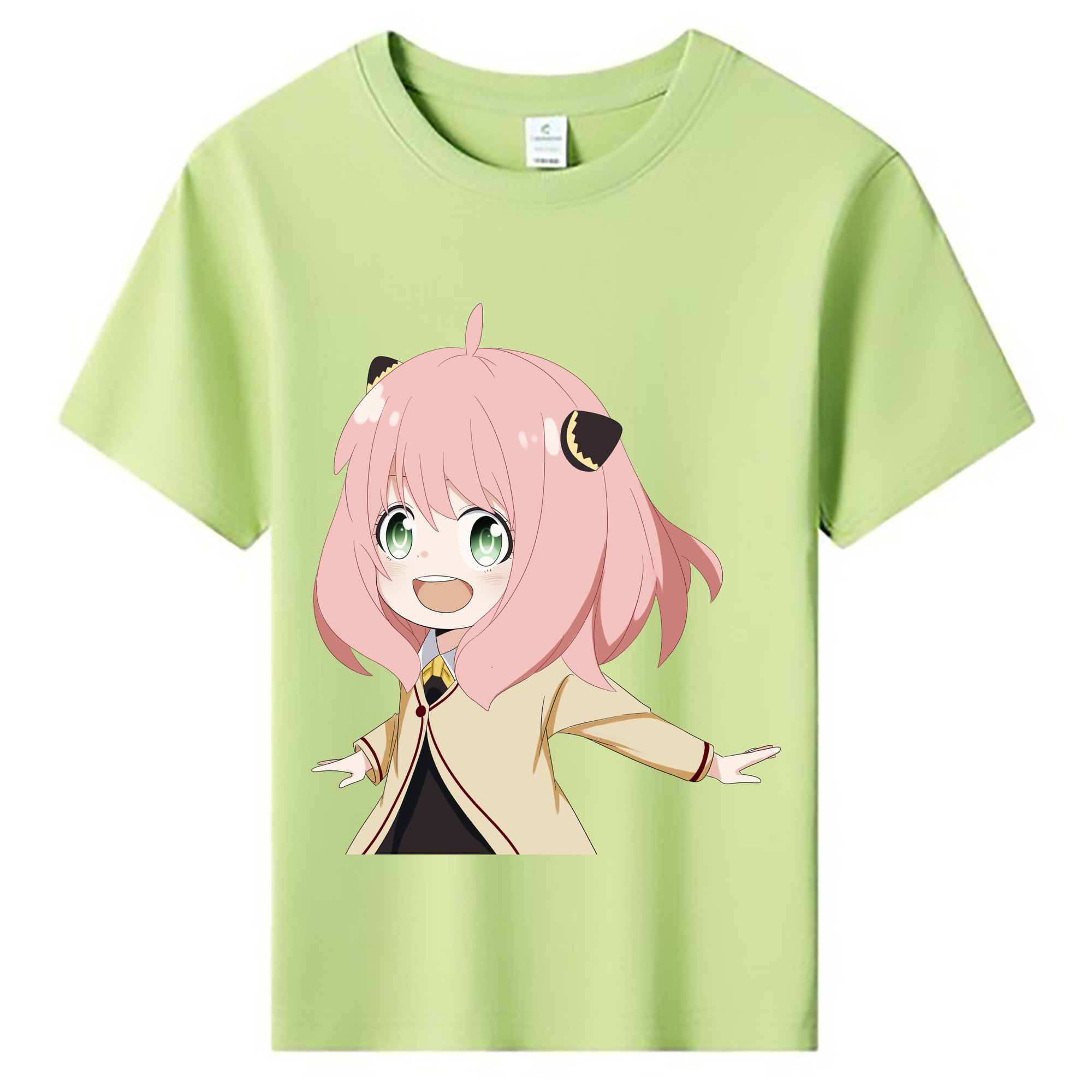 （画像用） SPY×FAMILY间谍家家酒 綿100％キッズTシャツ（フロントプリント）